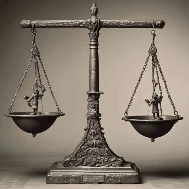 A balance scales image with a contract on one side and force majeure on the other, illustrating modern considerations for force majeure in contracts.