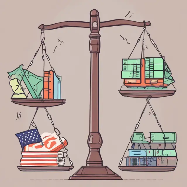 A balanced scale illustrates the difference in reporting thresholds between FATCA and FBAR, emphasizing their distinct roles for American taxpayers dealing with foreign financial assets.