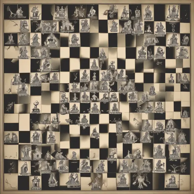 A global chessboard filled with pieces symbolizing international anti-corruption laws influencing multinational corporations.