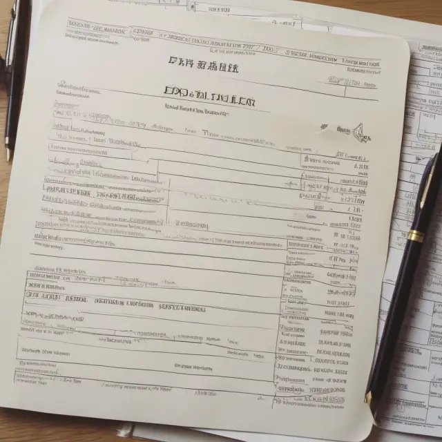 An expat holding a golden Form 2555 form atop a pile of tax documents, representing the process to claim Foreign Earned Income Exclusion.