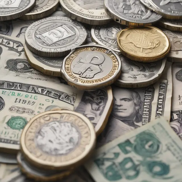 Image of three balances with scales. The first scale represents inflation, the second scale shows interest rates, and the third one depicts GDP, demonstrating their impact on foreign exchange risk
