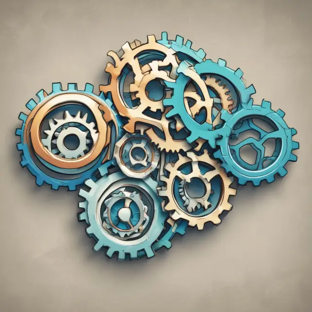 Three interconnected gears labeled 1095-B, A, and C represent IRS forms for taxpayers receiving coverage from diverse sources: employer or marketplace.