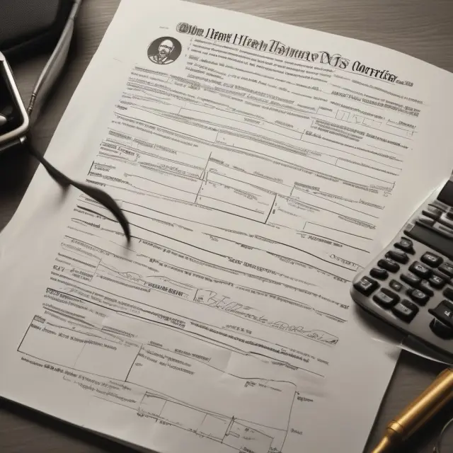 A form 1095-B glowing as a beacon, symbolizing taxpayers