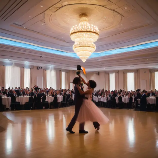 A graceful ballet dancer engaged in a complex dance with Form 1120-S, symbolizing an S corporation