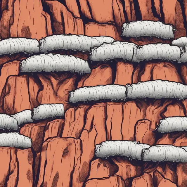 Lemmings representing institutional investors following each other over a financial cliff, highlighting herd behavior and risk of crowded trades
