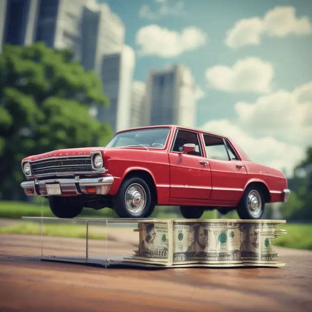 An IRS scale weighing vehicle depreciation and commuting costs, with eligible expenses tipping the balance for Form 2106.