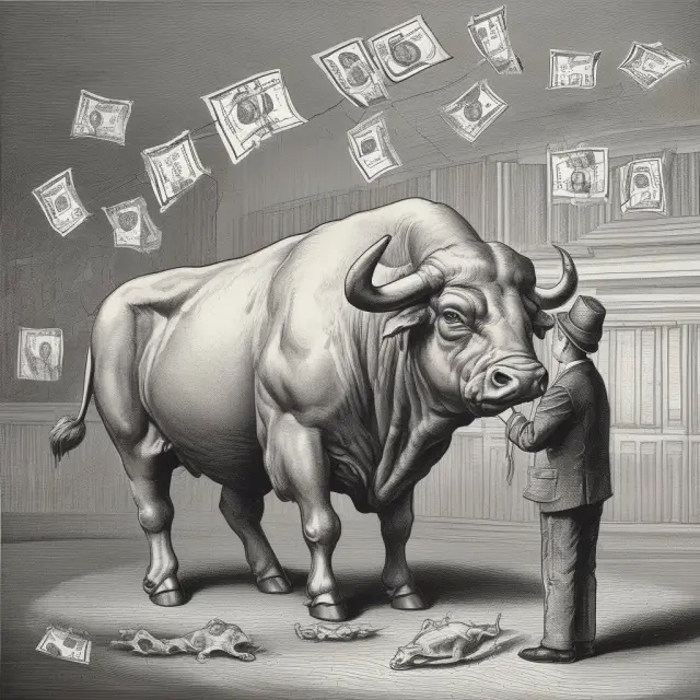 Capital gains bull distributes profits amongst its shareholders or hoards them in a comparison of capital gains distributions vs. allocations.
