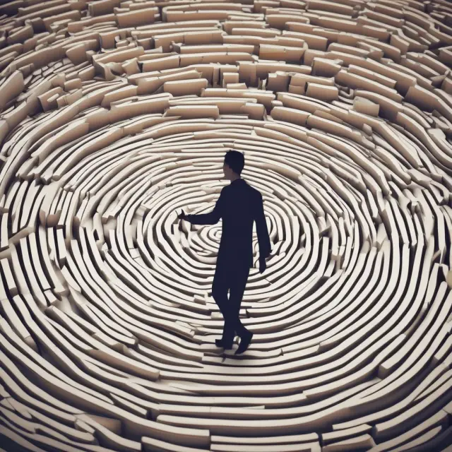 A taxpayer examines a labyrinthine collection of financial papers, contemplating whether to request a detailed copy or a summarized transcript for his records.