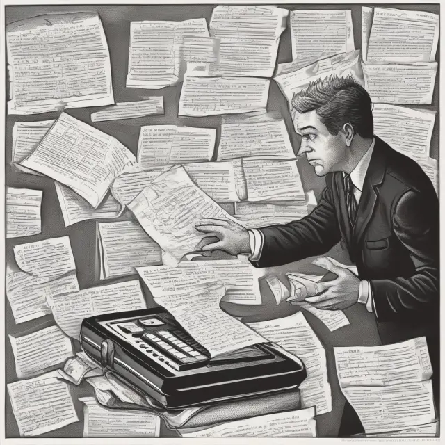 Homeowner facing penalties for not filing Form 5405, navigating labyrinth of tax forms and balancing scale with IRS fees.