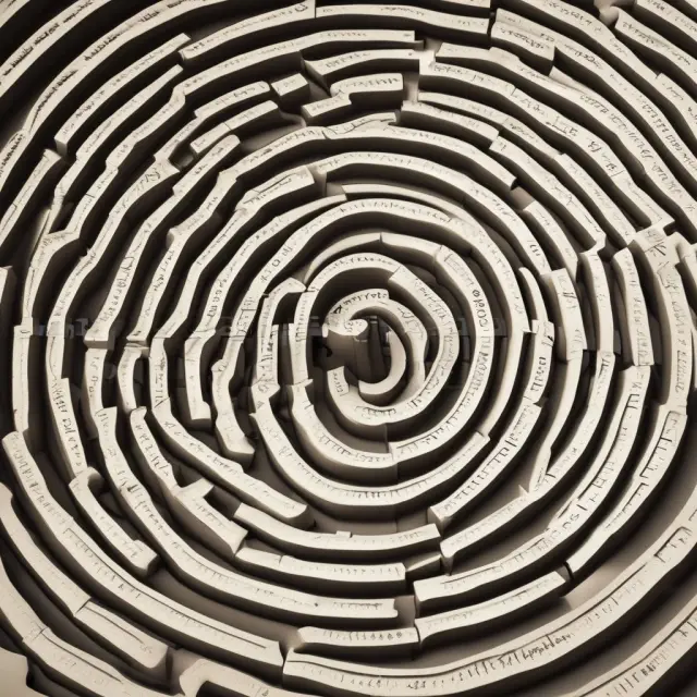 A maze symbolizing Form 6251 and the Alternative Minimum Tax, with taxpayers navigating intricate deduction limitations.