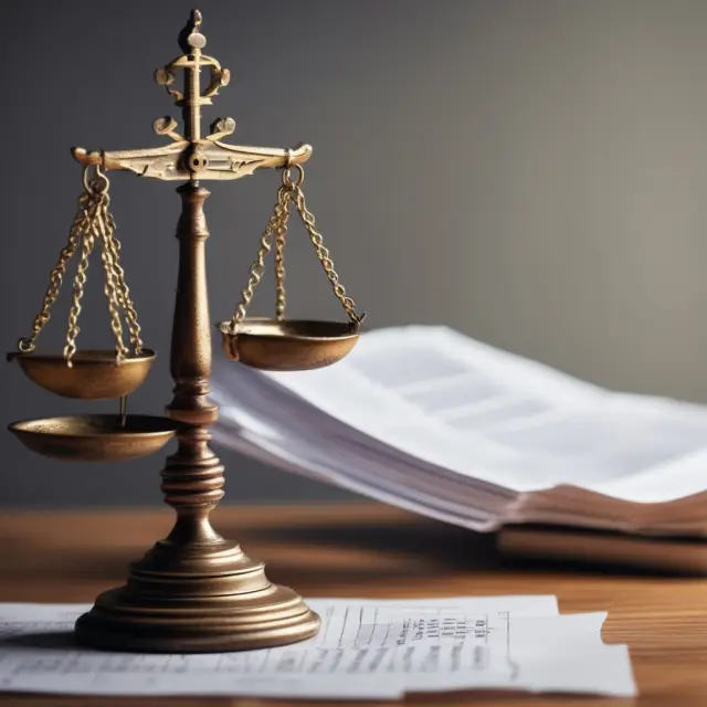 Taxpayer balancing scales with Section 1256 contracts and Form 6781 for accurate tax reporting