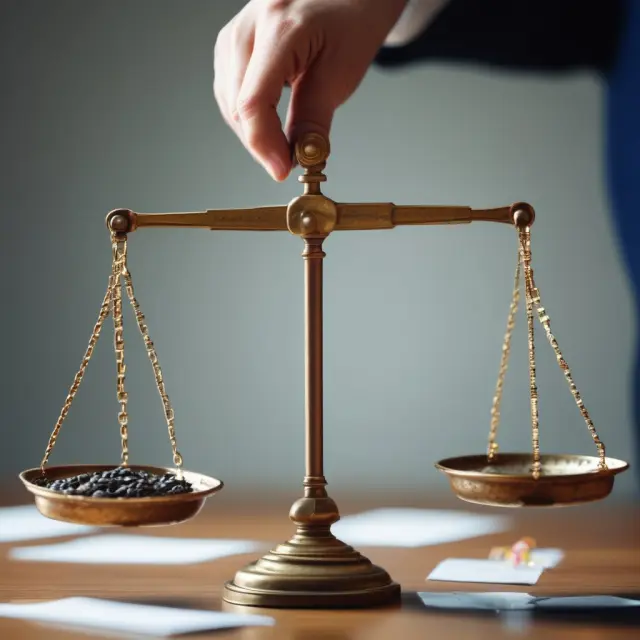 An investor balances scales with Form 6781, representing gains and losses from Section 1256 contracts and straddles. Filing by January 31st to meet tax obligations.