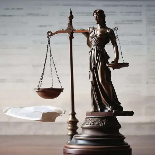 An executor balancing Form 706 on a scale, checks payable to the United States Treasury nearby, with a clock ticking, symbolizing the nine-month filing deadline.