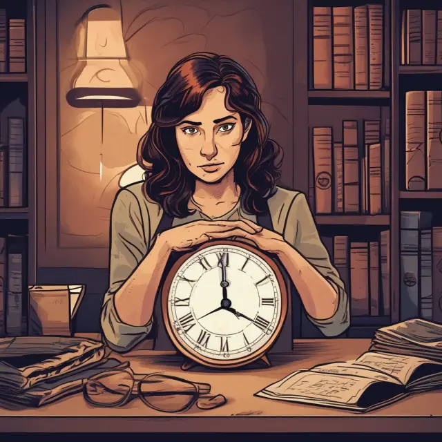 Injured spouse holding a clock, waiting for the IRS to reveal refund status. Methods: online, phone, mail.