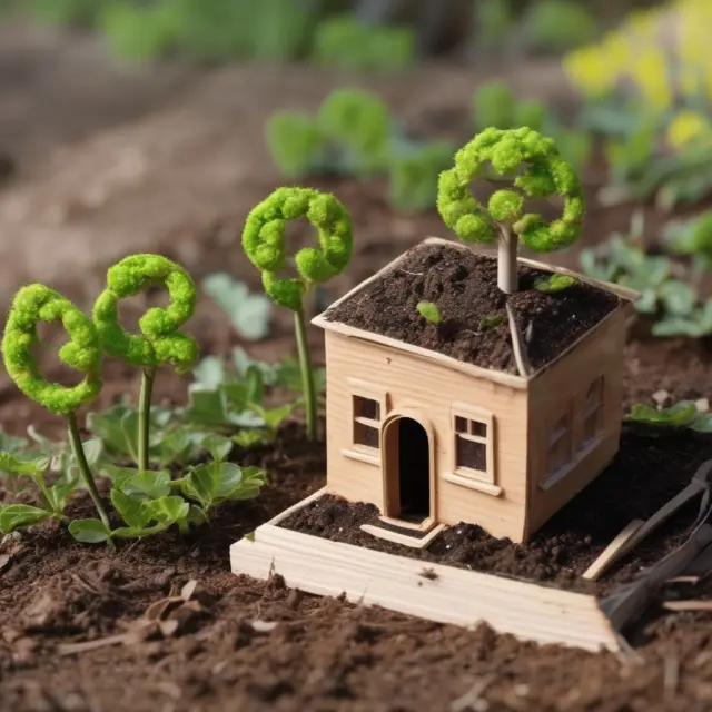 Image of seeds representing mortgage interest credits growing into trees symbolizing future years