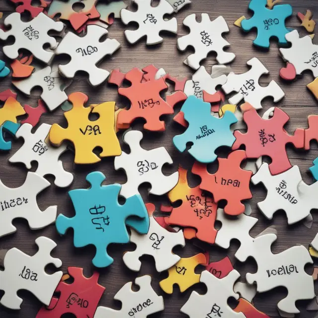 Form 8949 and Schedule D puzzle pieces for reporting capital gains and losses