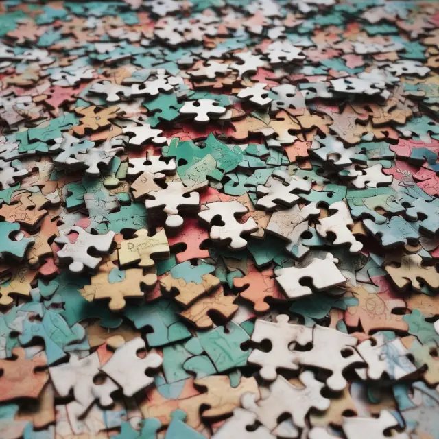 A meticulously pieced-together jigsaw puzzle symbolizes the process of filing a Form 1040-X to correct errors, make elections or claim missed credits/deductions.