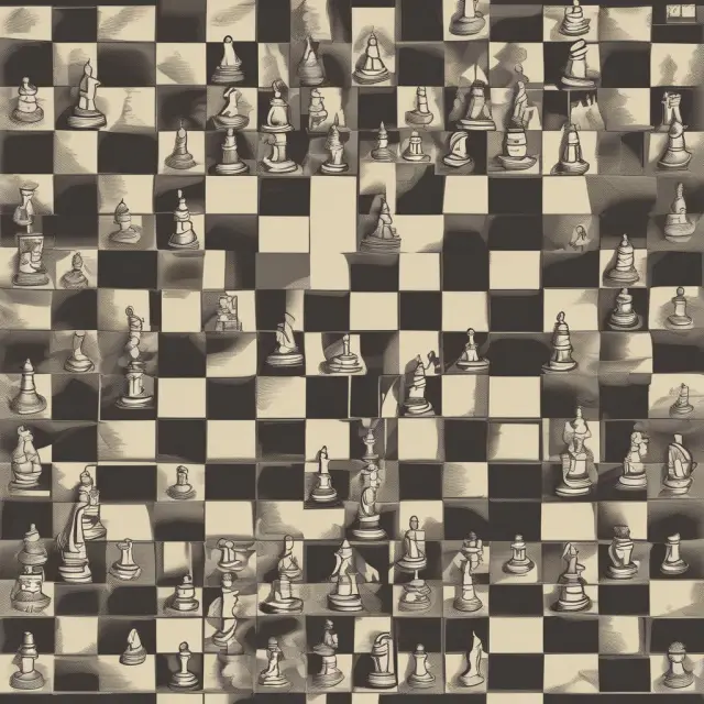 A taxman playing a game of chess, with rent payments being reported through Form 1099-MISC as pieces on the board.