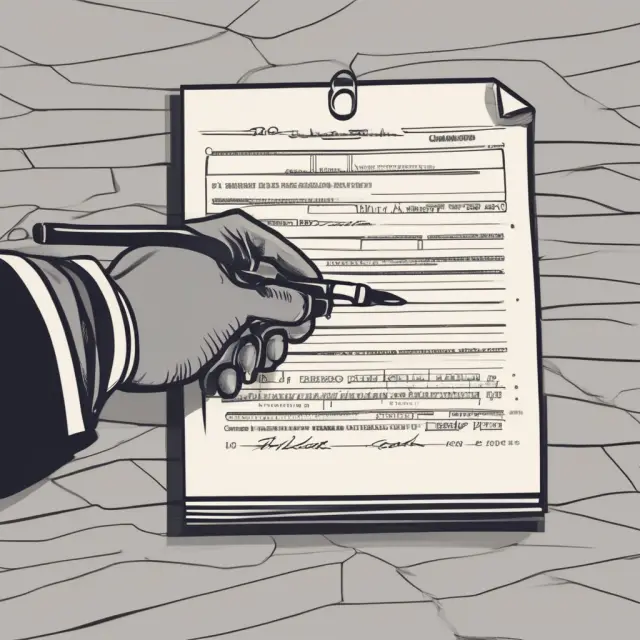 A person handing another a Form 1099-Q, symbolizing accurate tax filing and reporting obligations