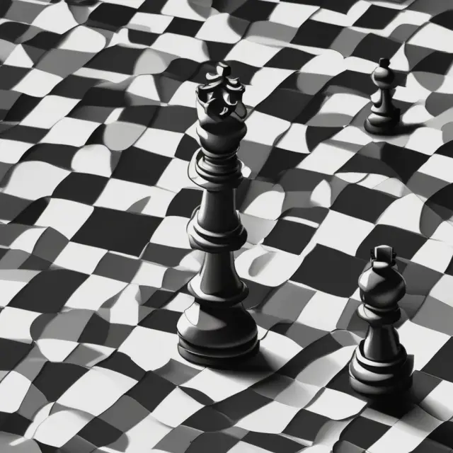 An insider making an oath as they file Form 3, surrounded by a transparent chessboard symbolizing transparency in reporting and securities regulations