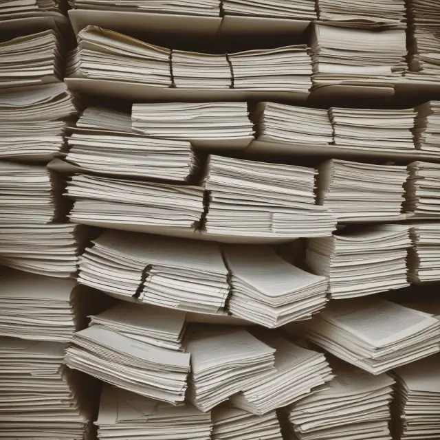 Mortgage interest statements (Form 1098) organized in a filing cabinet with an anchor symbolizing archiving.