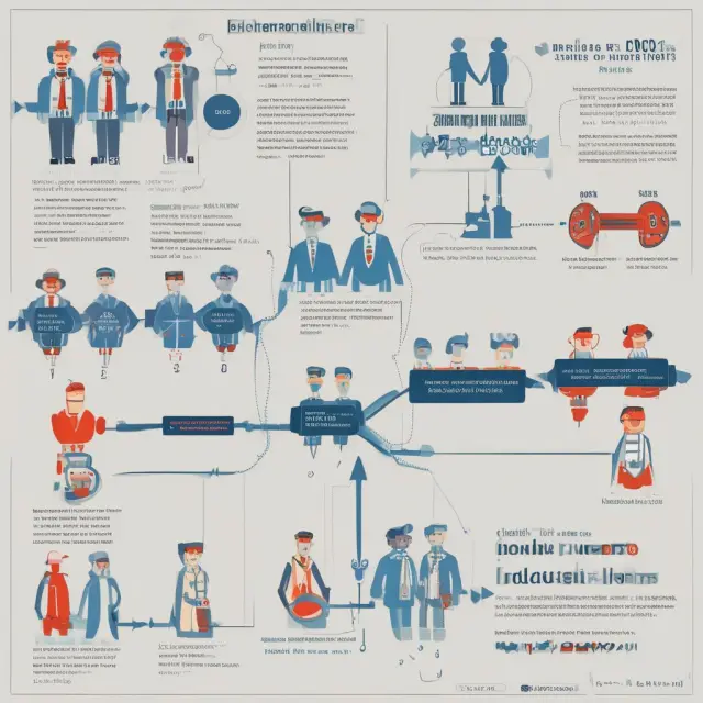 Timeline showing Fortune 500