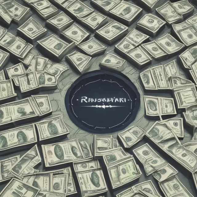 Currencies merging at a flexible exchange, representing forward market transactions
