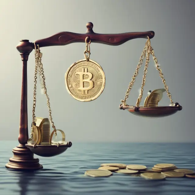 Euro coin hovering above US dollar, interest rate waters adjusting balance