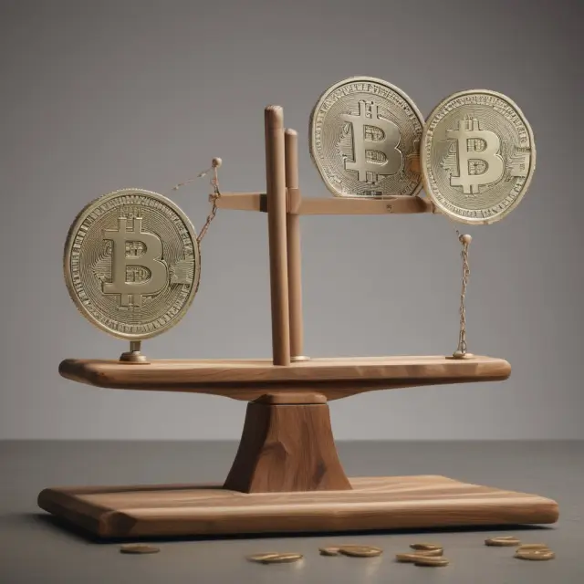 Visualization of currency exchange rates with the difference between spot price and forward premium illustrated as a seesaw. The yen coin symbolizes the fluctuation in exchange rate values.