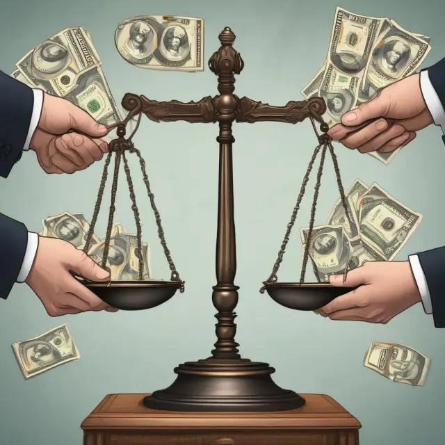 Scale illustrating forward premias as percentages between exchanging hands and currencies.