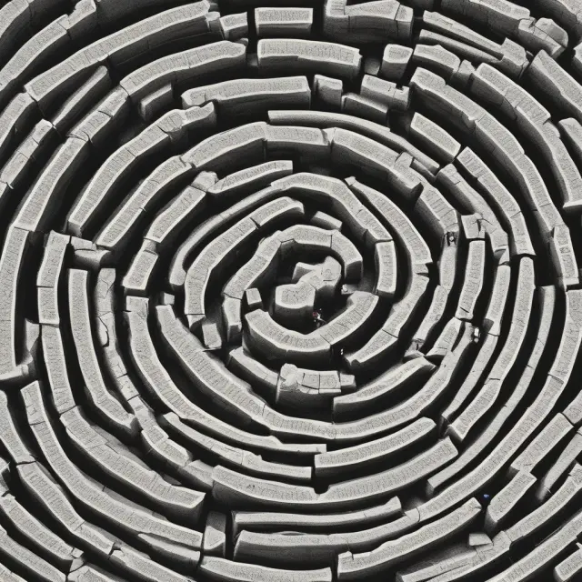 An institutional investor skillfully maneuvers through a maze adorned with forward rates, representing various currencies and interest rates, to protect against foreign exchange risks