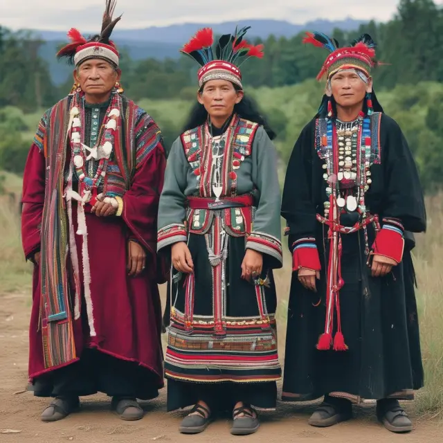 Three indigenous groups - Mapuche, Aboriginal, and Maasai - triumphantly overcoming their Fourth World status through economic, social, and cultural advancements