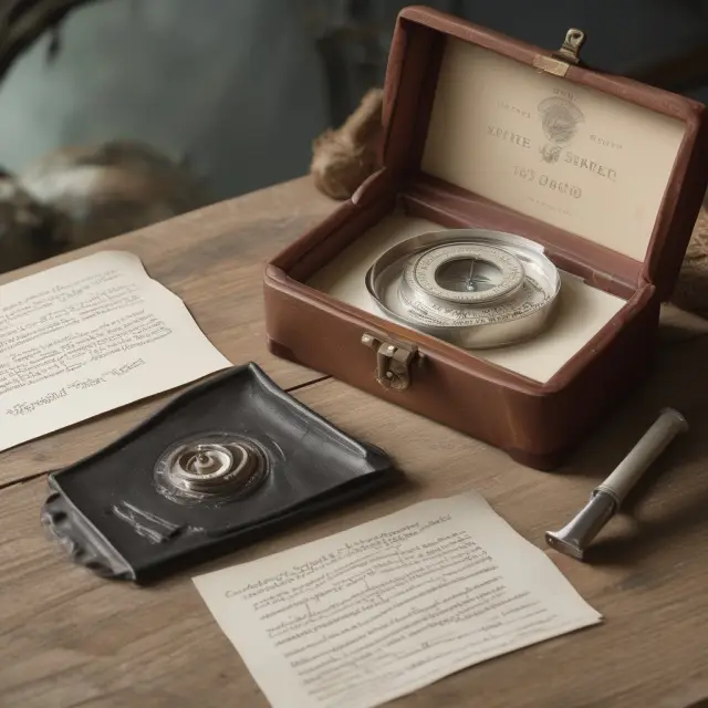 A time capsule representing potential future changes in federal poverty level thresholds, illustrated by the opening of its compass.