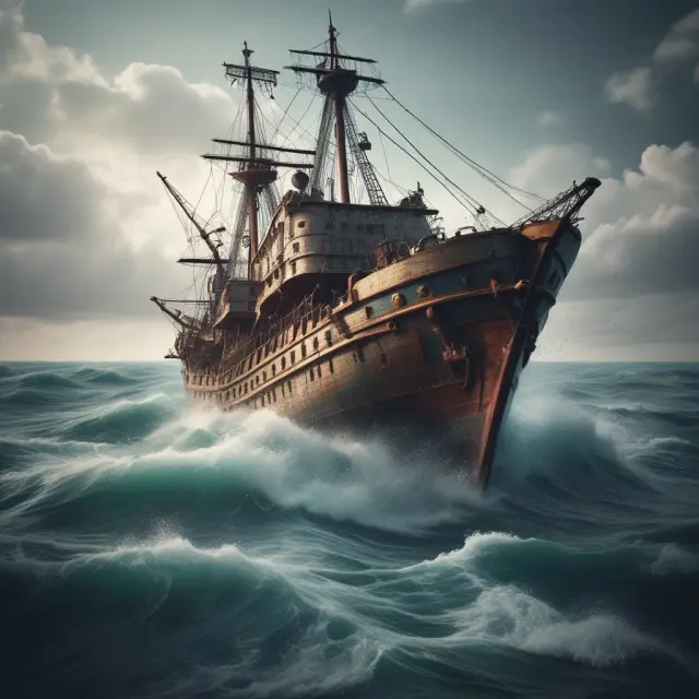 An image of a sinking ship symbolizing shareholder concerns over dilution and below-market pricing in Follow-On Public Offerings.