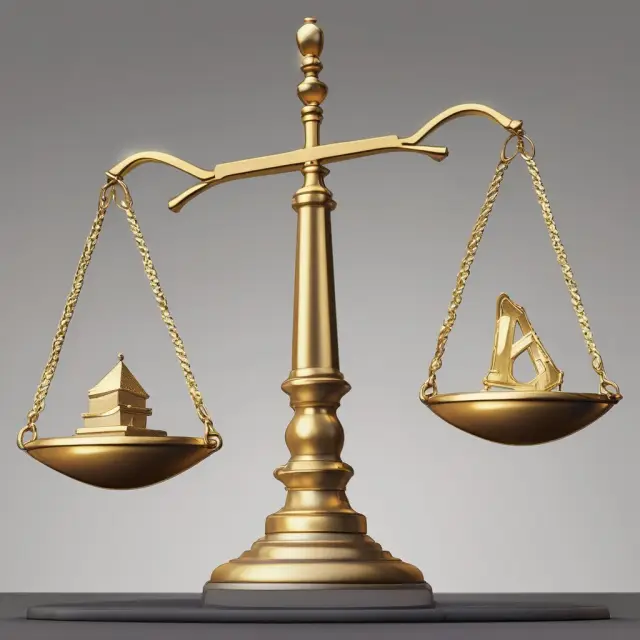Three scales displaying fractional reserve, full reserve, and gold standard systems, demonstrating their impact on money supply and economic growth.