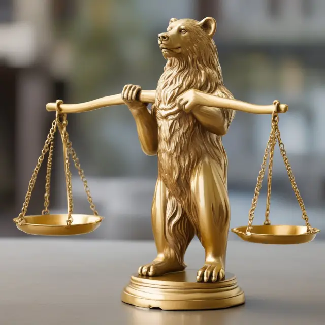 California bear weighing fair franchise tax rates while a phoenix symbolizes Delaware