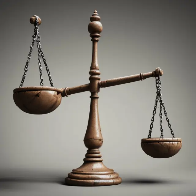 Imbalanced seesaw representing the free rider problem affecting economics and businesses, with some parties taking more than their fair share of shared resources