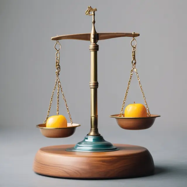 Weighing scale with free-floats on one pan and locked shares on the other, representing accurate market valuation using free-float methodology