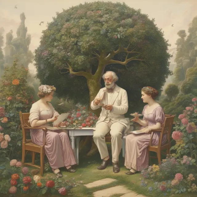 A garden of human psyche, with Freud