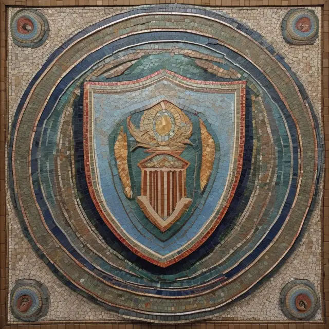 FTC logo shield with mosaics depicting the Funeral Rule, Project Telesweep, healthcare industry enforcement, and Amazon settlement case