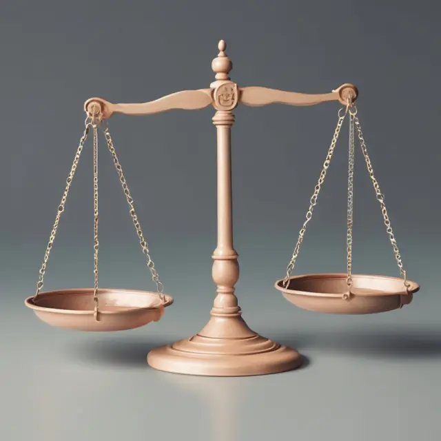 Two balance scales representing the comparison of full and variable costing methodologies in business accounting.
