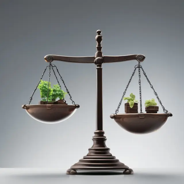 Transparent scale with accurate disclosures tipping towards investors, enhancing trust and informed investment decisions