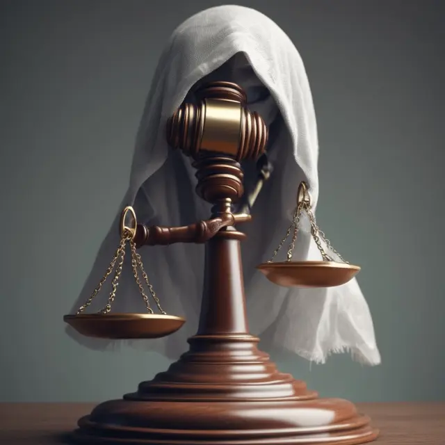 Gavel crushing deceptive scales: Full Disclosure vs. Consequences
