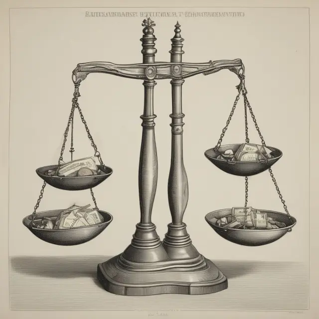 Image of two scales, with old and new rounds represented as weights. A bridge connects the scales to symbolize the balance provided by weighted average approaches in anti-dilution provisions.