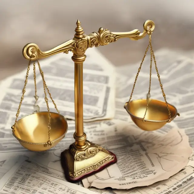 A golden scale weighing the implications of fully vested retirement funds against tax considerations