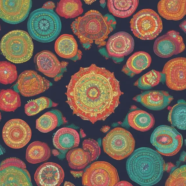 A vibrant kaleidoscope displaying various funds merging into a diverse investment portfolio, symbolizing the advantages of Funds of Funds
