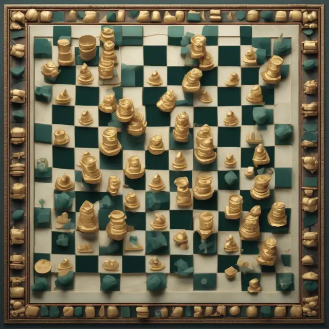 Gold coins interchangeably replacing each other on one side, representing fungible assets. Jade pieces of varying shapes on the other side, symbolizing non-fungible assets.