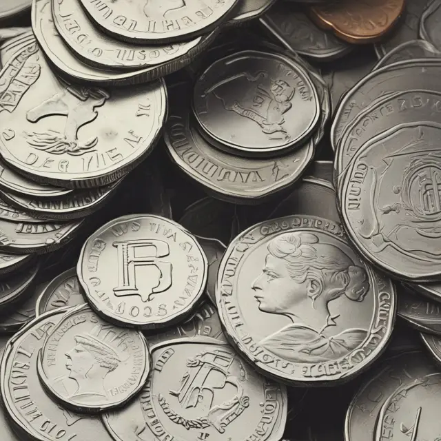 Two coin flips with labels 
