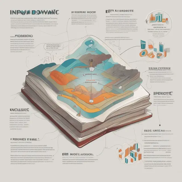 An SWF opening a large book to reveal sections on financial statements, economic performance, investment portfolios, and organizational structures.