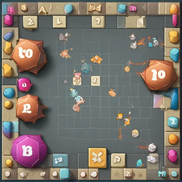 Two players at a table, each considering strategies with interdependent payoffs.